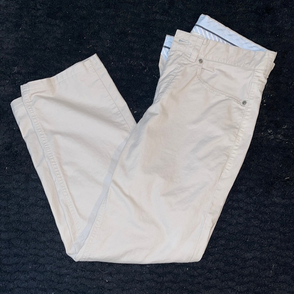 Peter Millar Light Tan Dress Pants